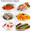Coupe frites en acier inoxydable