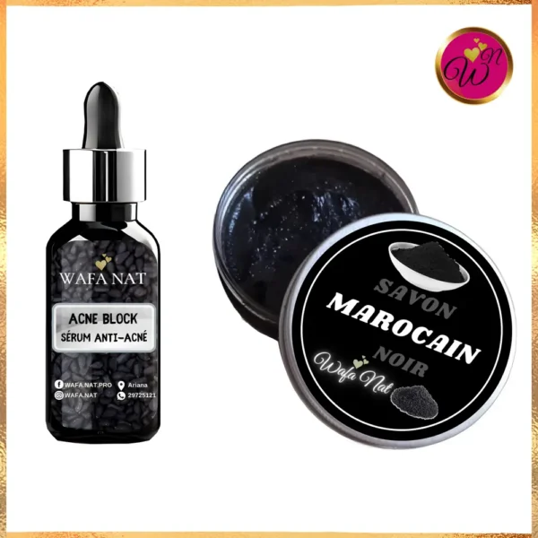 Pack Anti-Acné Wafa Nat – Pour une Peau Nette