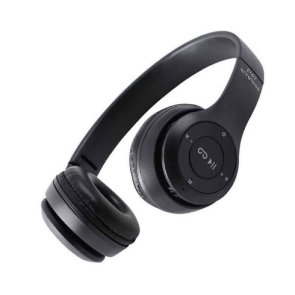 Casque Stéréo Sans Fil P47 Bluetooth - Noir