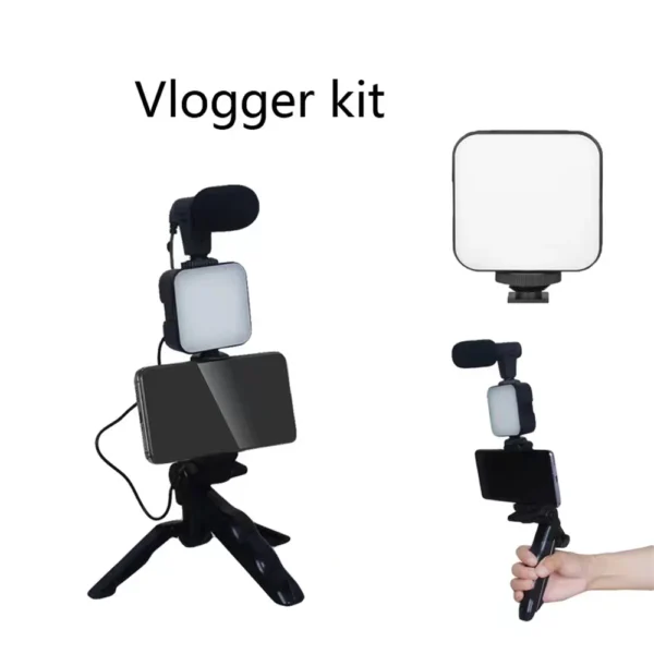 Kit studio pour smartphone et appareil photo