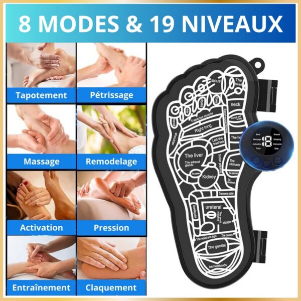 Tapis de Massage des Pieds EMS