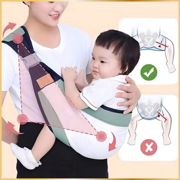 Porte-Bébé Ergonomique Confort & Sécurité