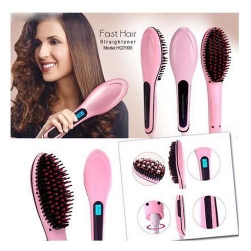 brosse chauffante lissante