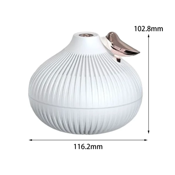 65c4fd97cb9b7-1707408791 300ml USB Ultrasonic Cool Mist Maker Onion Humidifier