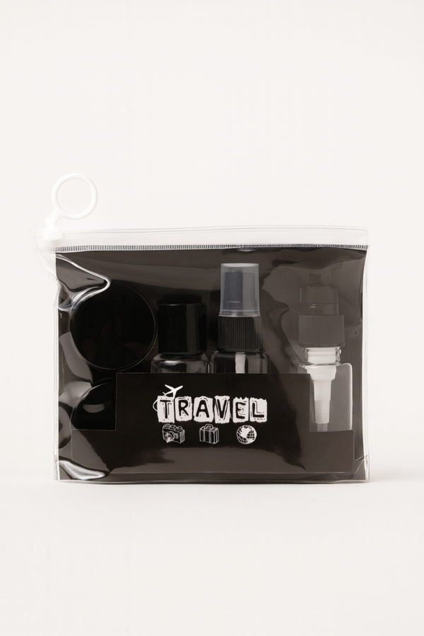 Kit de Voyage 6 pièces avec Pochette