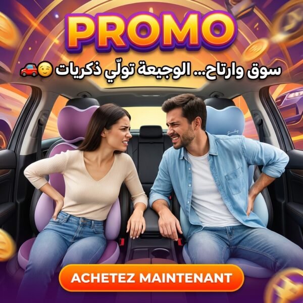 Coussin Ergonomique de Siège Auto 3-en-1