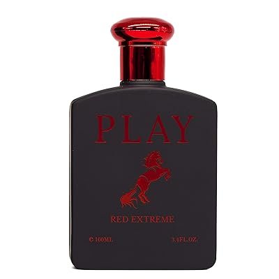 Eau De Toilette pour homme rouge