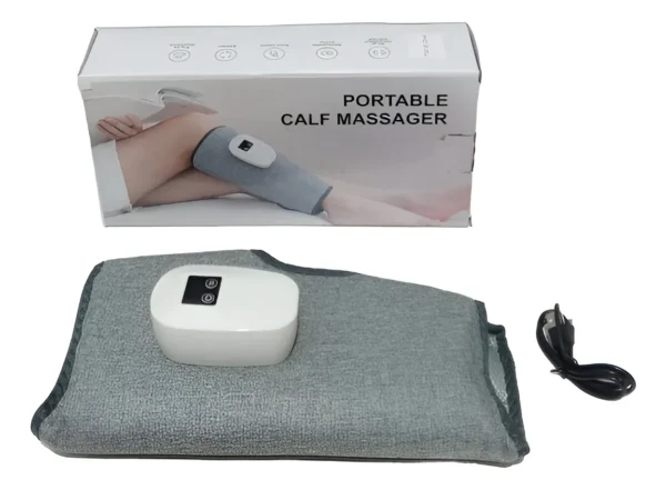 Appareil de massage des mollets, à compression et chauffant