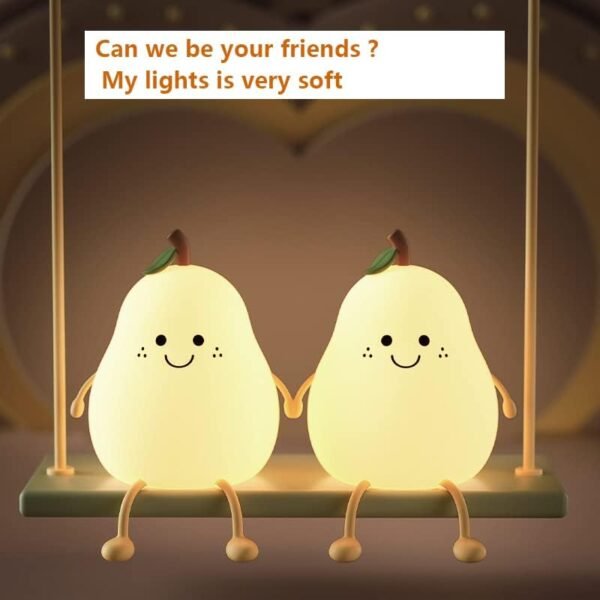 Mignon Sourire Ampoule Silicone Veilleuse