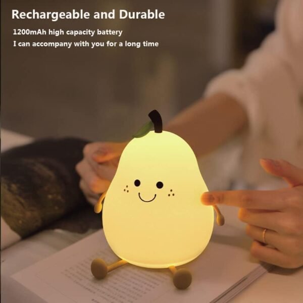 Mignon Sourire Ampoule Silicone Veilleuse