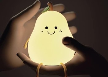 Mignon Sourire Ampoule Silicone Veilleuse