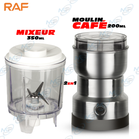 69667378cc3e0-1768321912 Mélangeur et broyeur de café Nima 2-en-1 en acier inoxydable