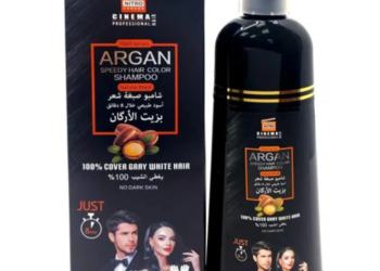 شامبو صبغة لشعر بزيت الارغان