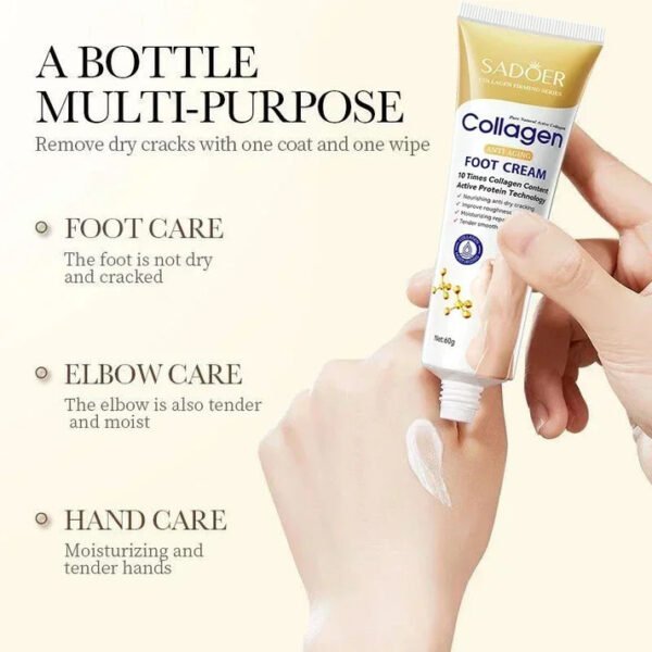 Collagen foot cream