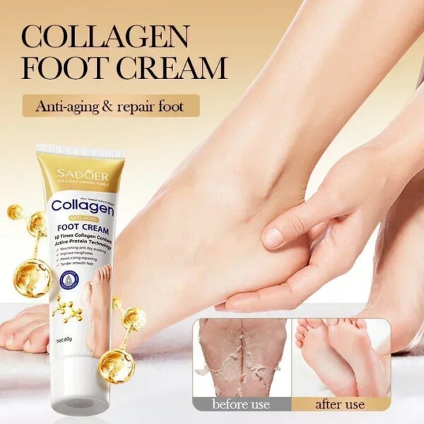 Collagen foot cream