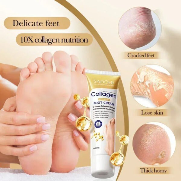 Collagen foot cream