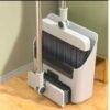 Balai-brosse et pelle 3 en 1 pour l'intérieur et l'extérieur