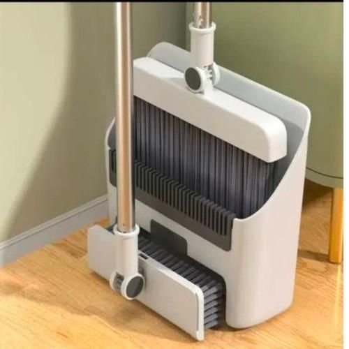 Balai-brosse et pelle 3 en 1 pour l'intérieur et l'extérieur