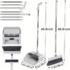 Balai-brosse et pelle 3 en 1 pour l'intérieur et l'extérieur