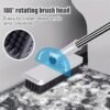 Balai-brosse et pelle 3 en 1 pour l'intérieur et l'extérieur