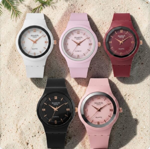 69fb2039ee0ee-1778065465 ⌚ تشكيلة منقالة Swatch Quartz - الأناقة والنعومة في يدك