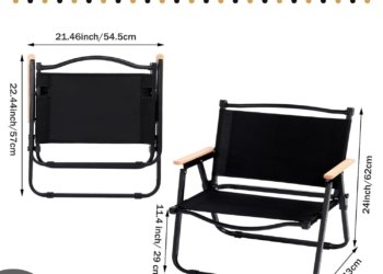 chaises de camping pliables